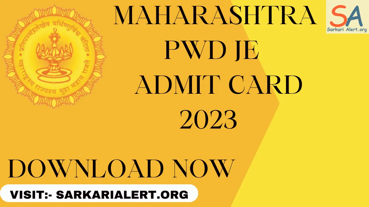 MAHARASTRA-PWD-JE-ADMIT-CARD-2023